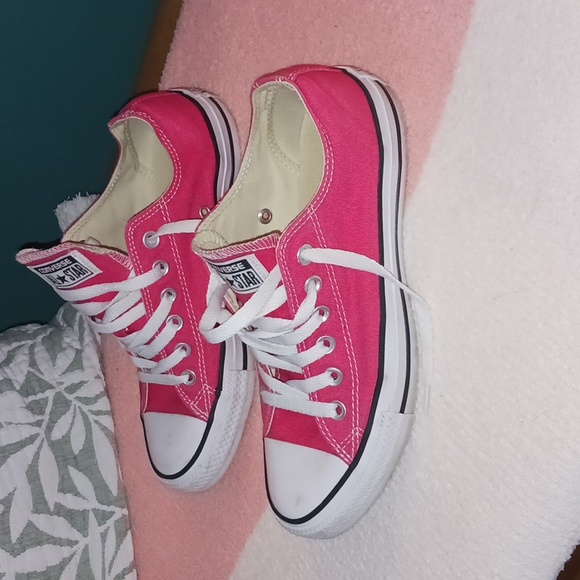 CONVERSE ALL STAR Watermelon Red Size 7 - Picture 4 of 9